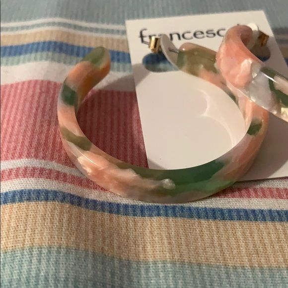 NWT Hoop Earrings from Francesca - Picture 3 of 7